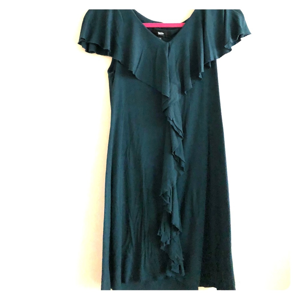 Forest green dress